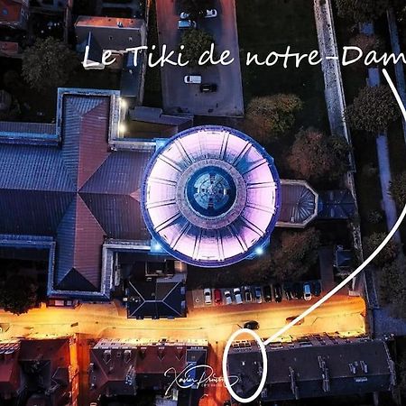 Le Tiki De Notre-Dame - Duplex Vue Cathedrale Boulogne-sur-Mer Exterior foto